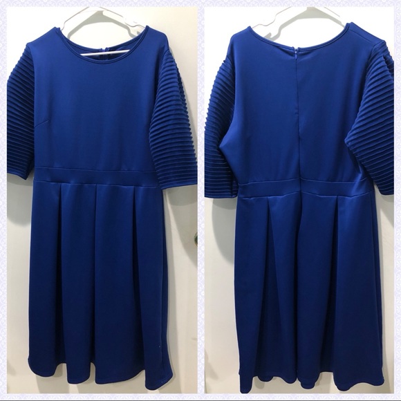 LALAGEN Royal Blue Dress - Picture 2 of 3